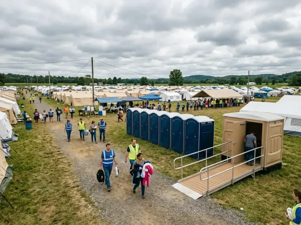 disaster-relief-camp-restrooms-010 — frequently asked questions, Dumpster & Portable Bathrooms Rental in The Pinery, CO